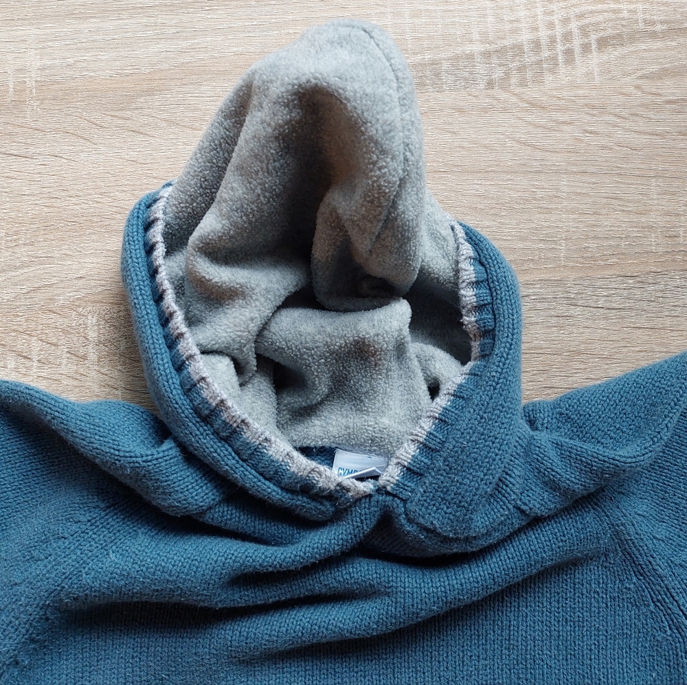 2009 guc Gymboree slate blue sweater 3-4 years - Picture 4 of 12